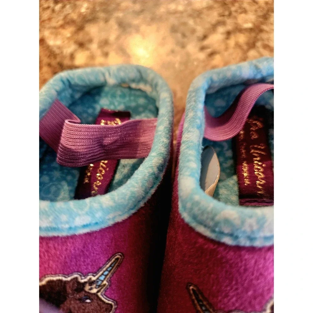 AFRO UNICORN SLIPPER TODDLER Size 8